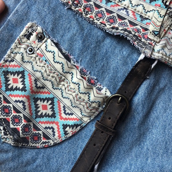 Boho hippie Handmade packpack - Picture 3 of 8